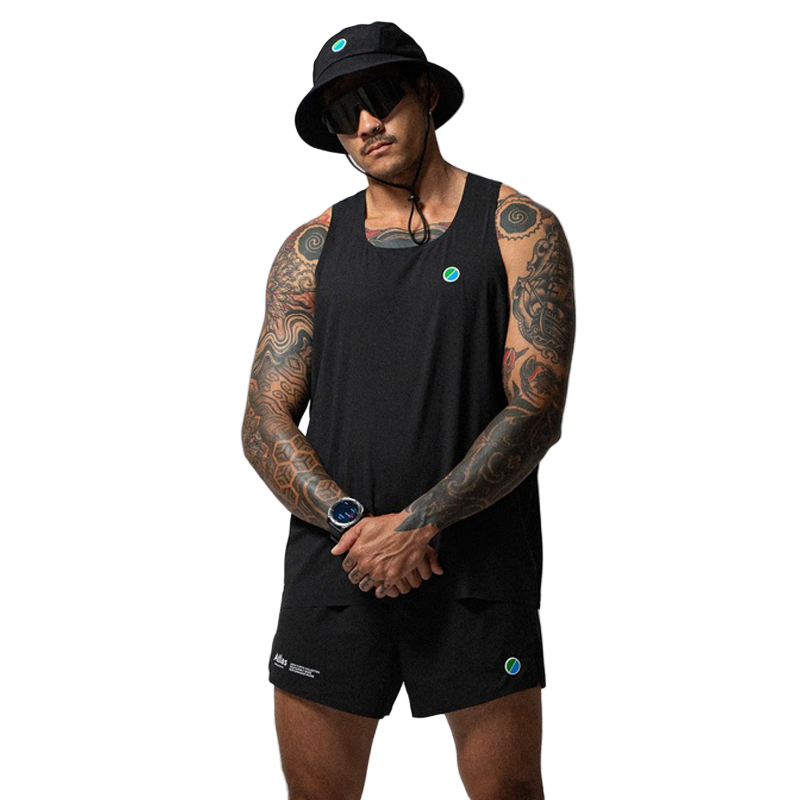 Atlas Collectif - Aeria Fortis 4" Race Shorts - Black - Men's