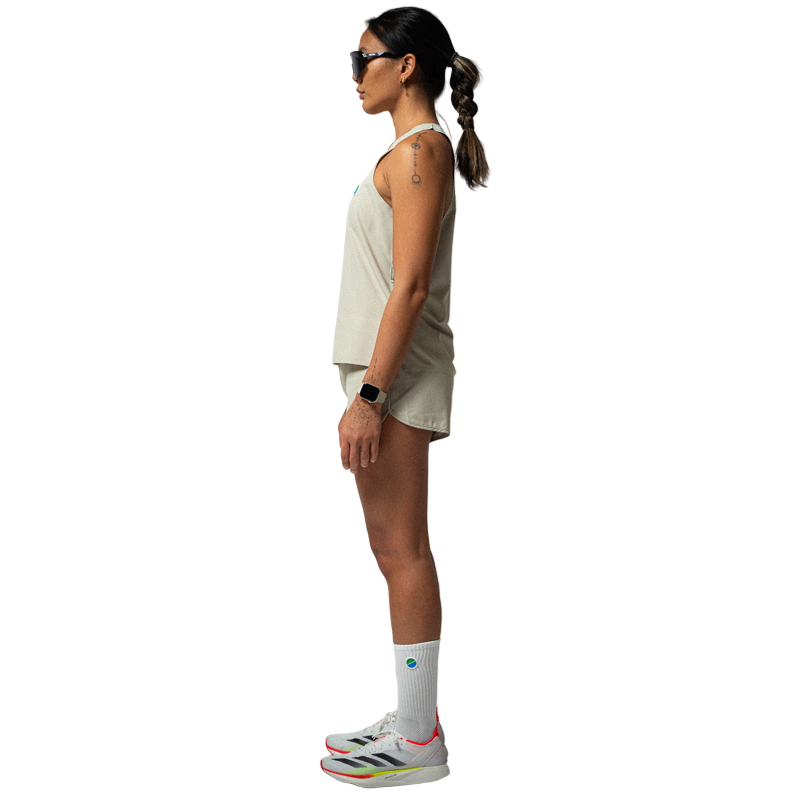Atlas Collectif - Aeria Fortis WMNS Race Tank - Beige - Women's