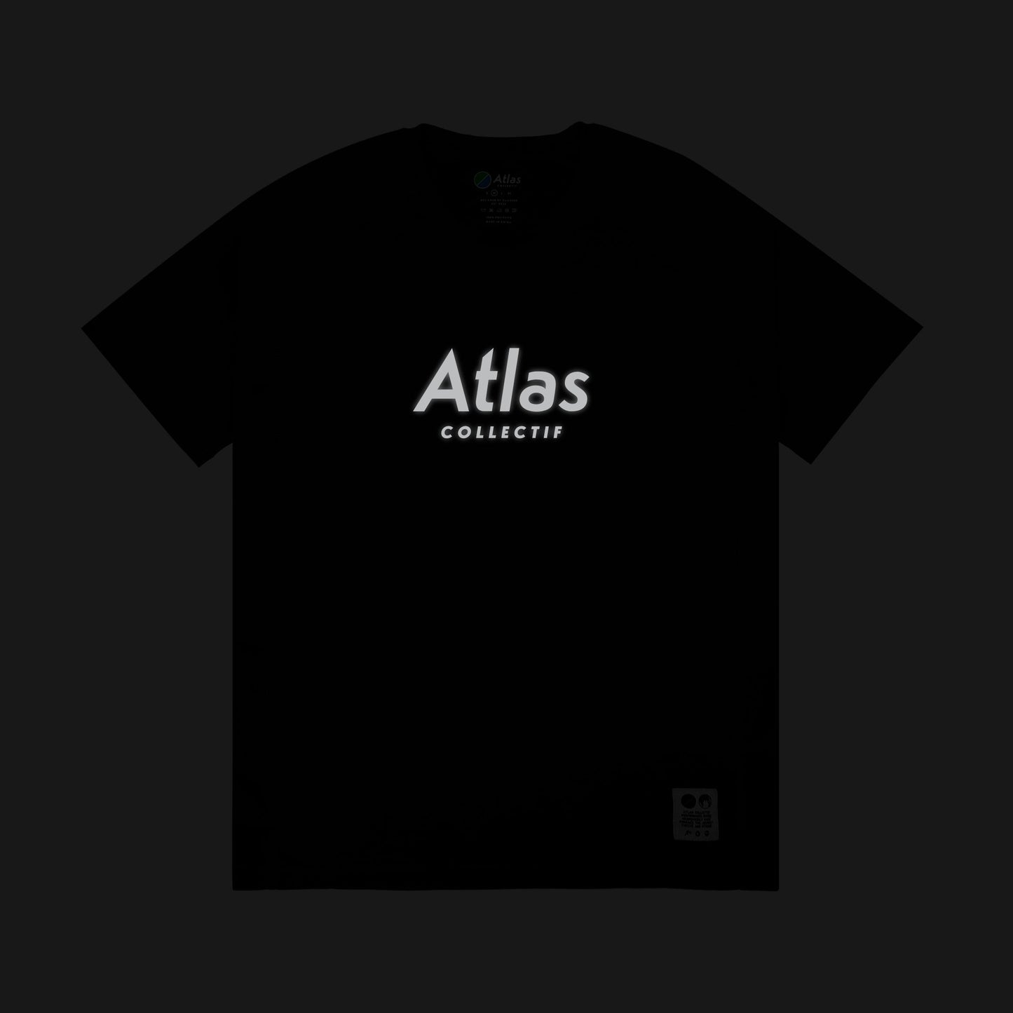 Atlas Collectif - Illumi Trax Running T-Shirt - Black - Men's