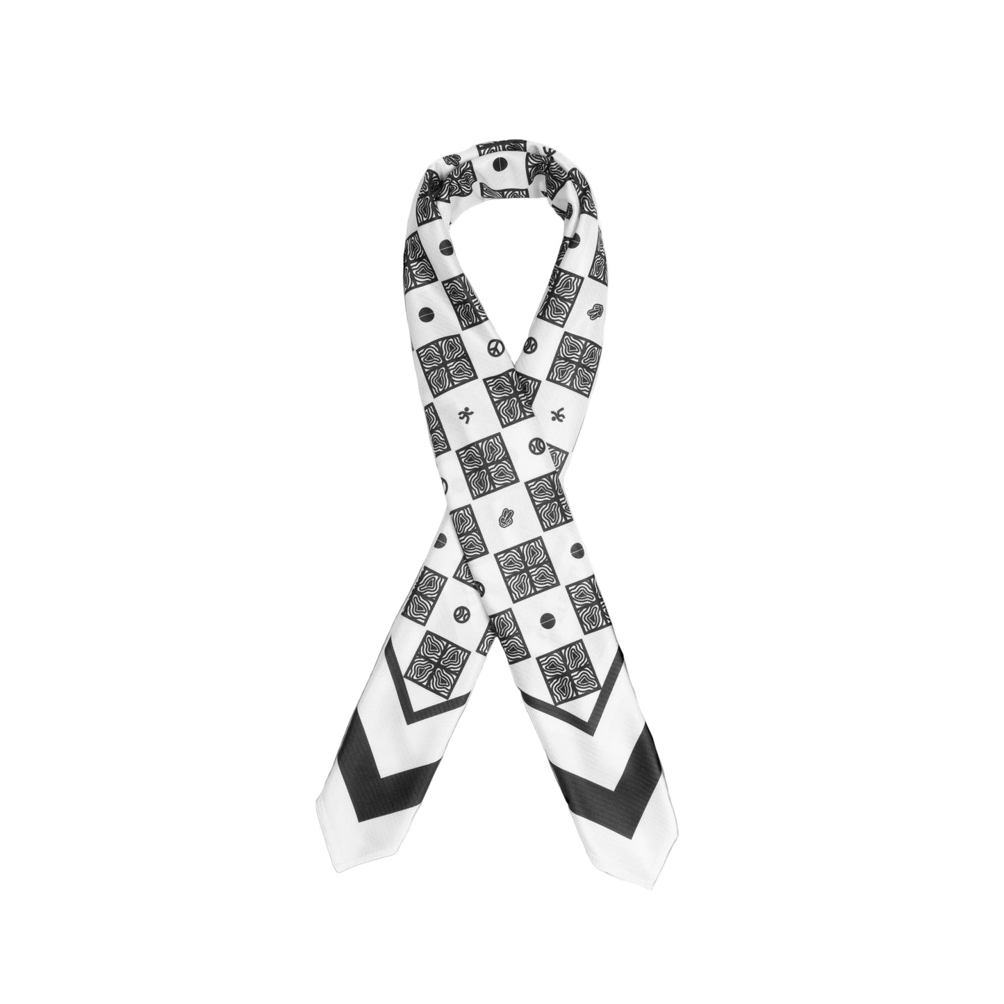 Atlas Collectif - Wadi Shemagh Running Bandana - White