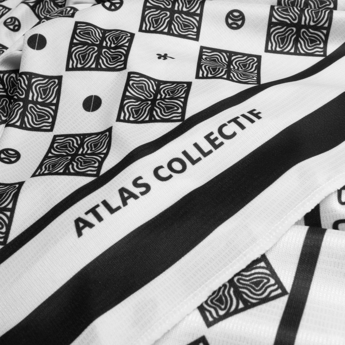 Atlas Collectif - Wadi Shemagh Running Bandana - White
