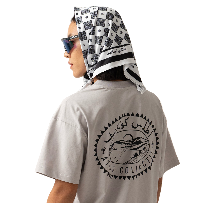 Atlas Collectif - Wadi Shemagh Running Bandana - White