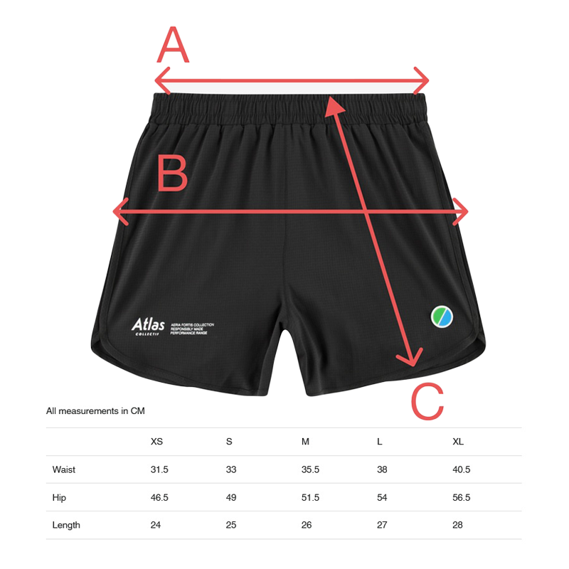 Atlas Collectif - Aeria Fortis 4" WMNS Race Shorts - Black - Women's