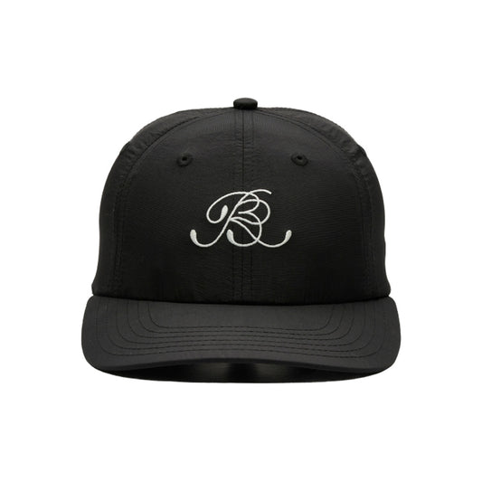 Bandit - Cursive "BR" Nylon Dad Hat - Black
