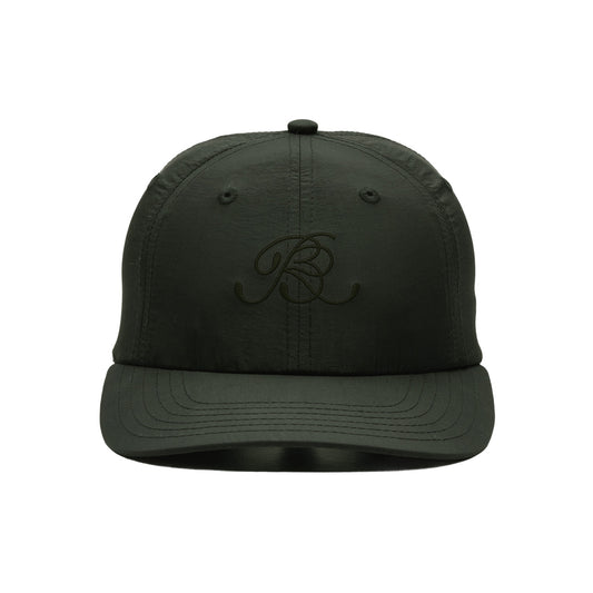 Bandit - Cursive "BR" Nylon Dad Hat - Dark Fatigue