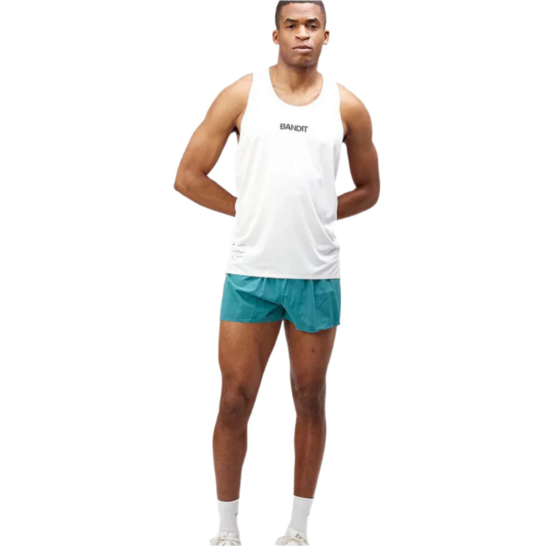 Bandit - Drift™ Racing Singlet - White - Men's