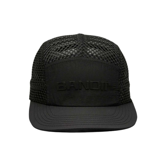 Bandit - Open Mesh Run Hat -  Black
