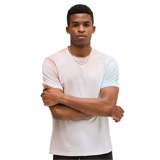 Bandit - Drift™ Mirage Performance Tee - Minty Blue Print - Men's
