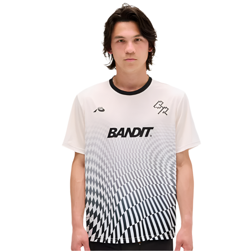 Bandit - Drift™ Mosaic Performance Tee - Chalk - Men's