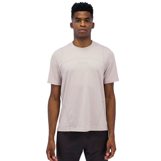 Bandit  - Micromesh™ Reflecto Stitch™ Run Tee - Ash - Men's