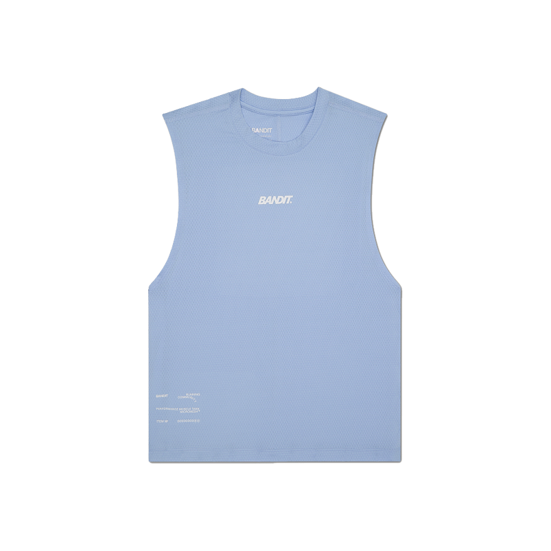 Bandit - Micromesh™ Run Tank - Breeze Blue - Women's