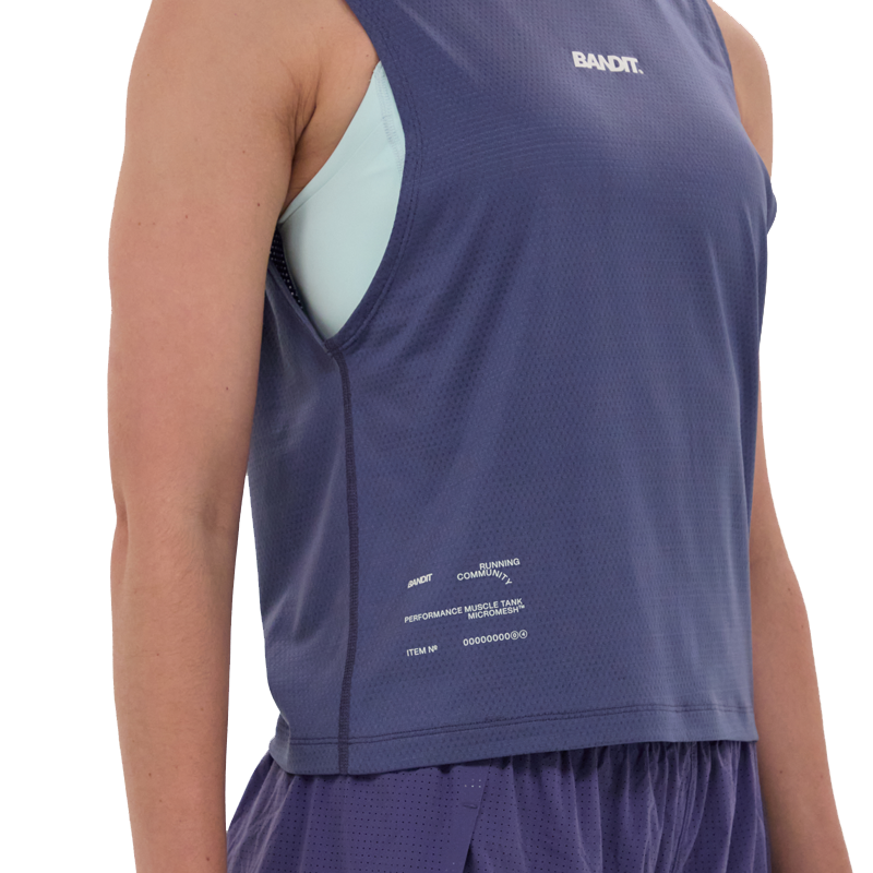 Bandit - Micromesh™ Run Tank - Purple Dusk - Women's