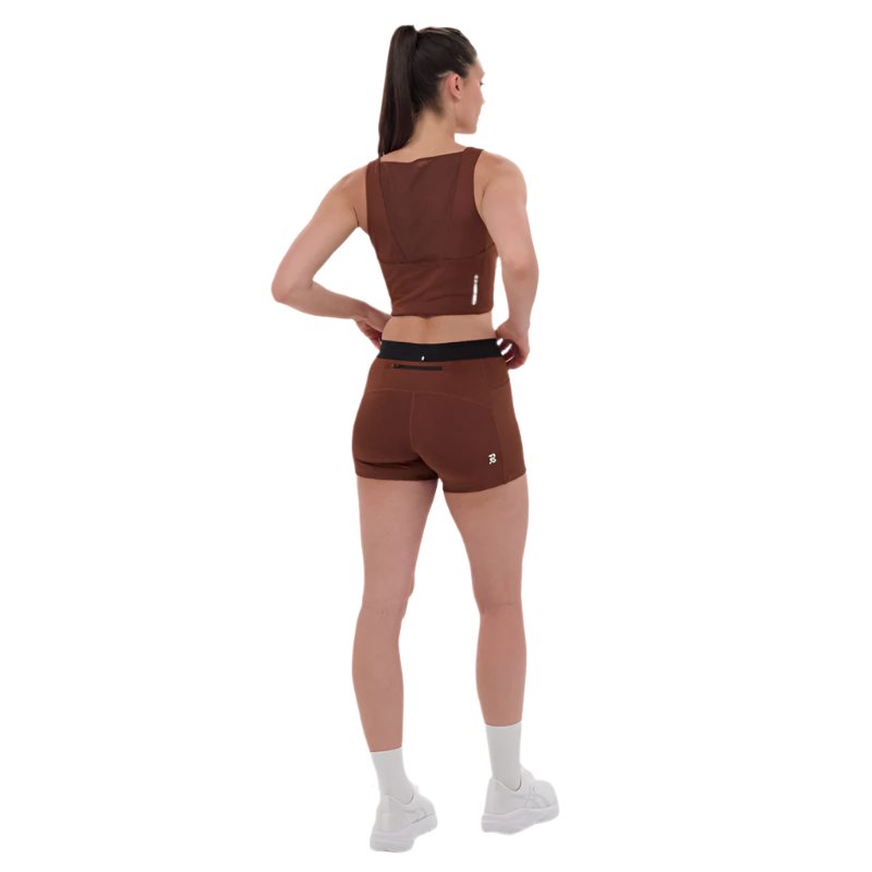 Bandit - Stamina™ 3" Compression Shorts - Coffee Bean - Women's