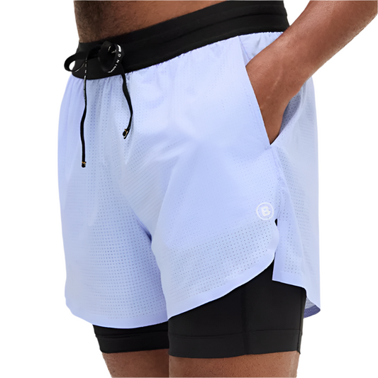 Bandit - Vento™ 2-in-1 Short - Breeze Blue - Men's