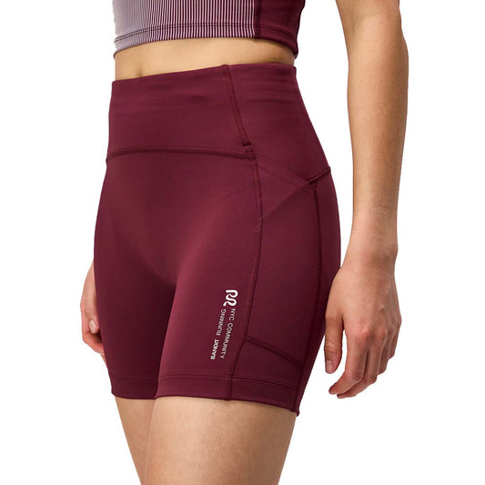 Bandit - Stamina™ 5" High Waist Compression Shorts - Port - Women's