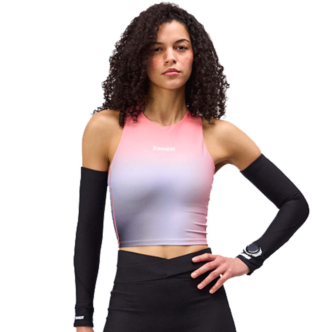 Bandit - Stamina™ Race Crop - Thistle Print - Women's