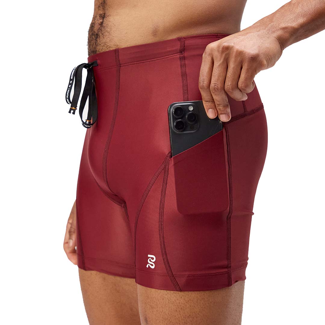 Bandit - Superbeam™ Next Gen 7 Pocket Quarter Tights - Port - Men's