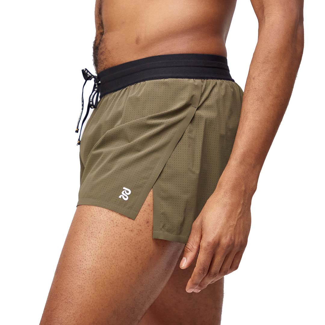 Bandit - Vento™ 3" Splitty Short - Dark Fatigue - Men's