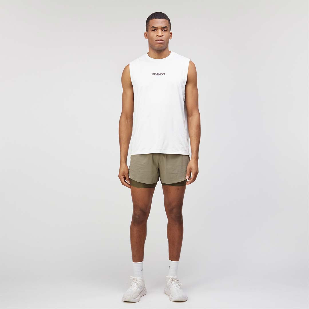 Bandit - Vento™ 4" 2-in-1 Short - Fatigue - Men's