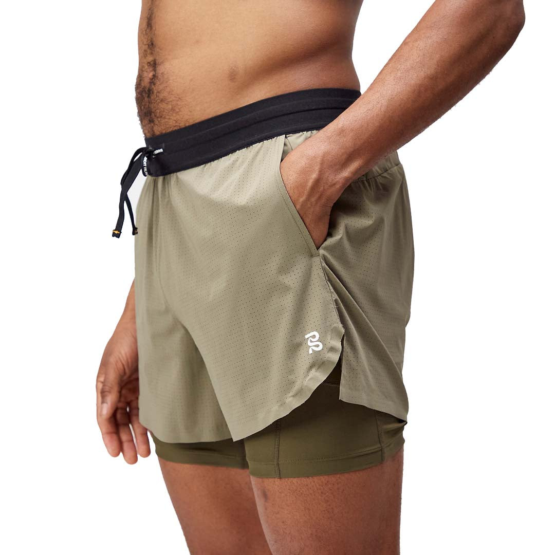 Bandit - Vento™ 4" 2-in-1 Short - Fatigue - Men's