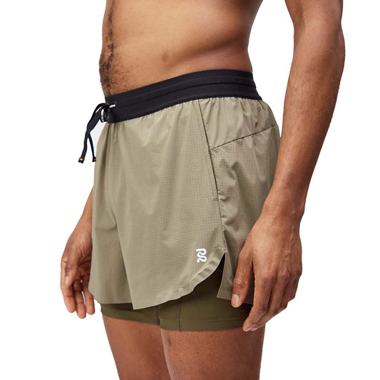 Bandit - Vento™ 4" 2-in-1 Short - Fatigue - Men's