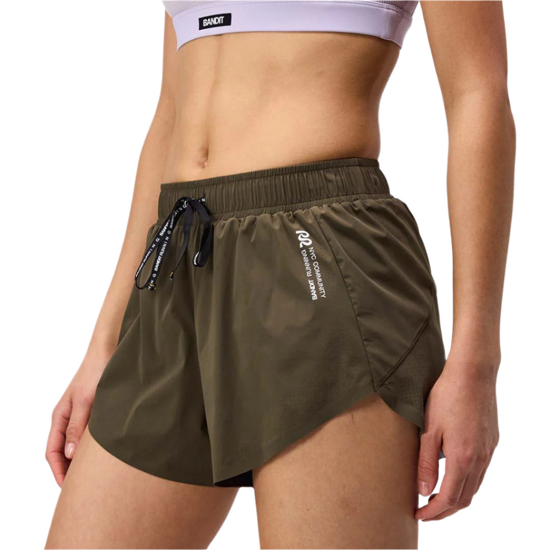 Bandit - Vento™ 4" Training Short - Dark Fatigue - Women's