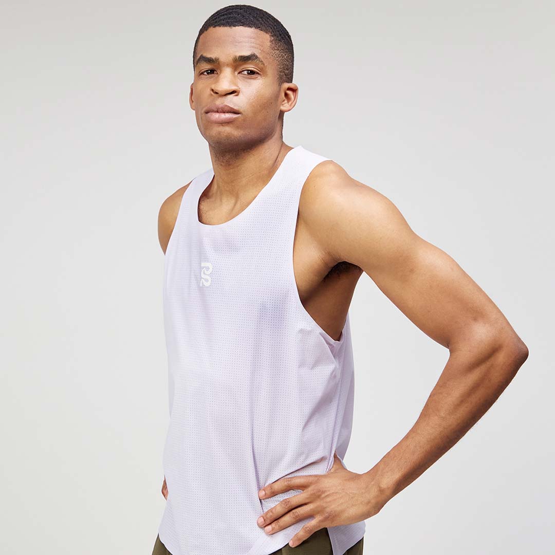 Bandit - Vento™ Performance Singlet - Light Thistle - Men's