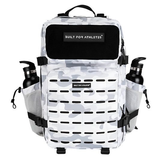 Built for Athletes - Gym Backpack - 45L (Large) - White Camo