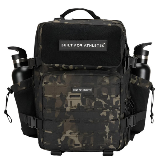 Built for Athletes - Hero 2.0 Backpack - 25L - Black Camo