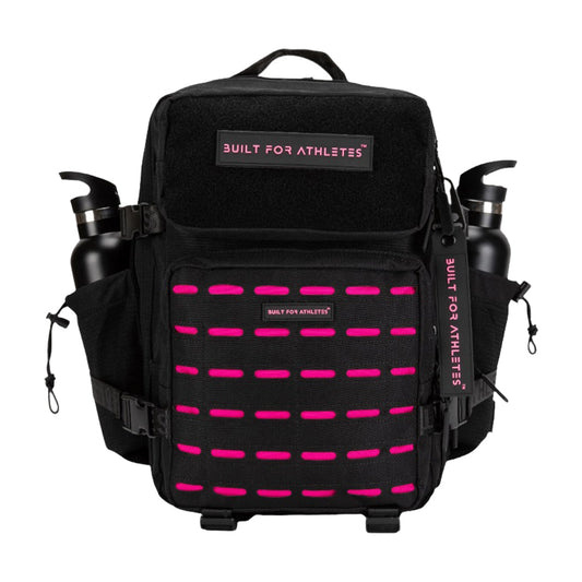 Built-for-Athletes-Hero-3.0-Backpack-25L-Pink-product-shot-thepace