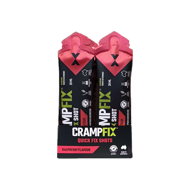 CrampFix - QuickFix Shots - Raspberry - 20ml Single Serve