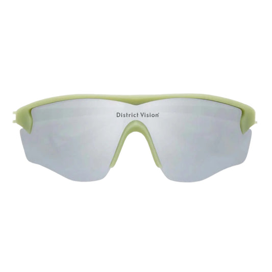 District Vision - Junya Racer - Pistachio/D+ Silver Flash Mirror