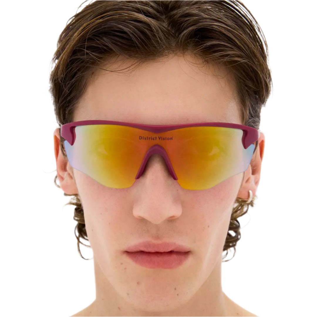 District Vision - Junya Racer - Raspberry/D+ Spectral Mirror