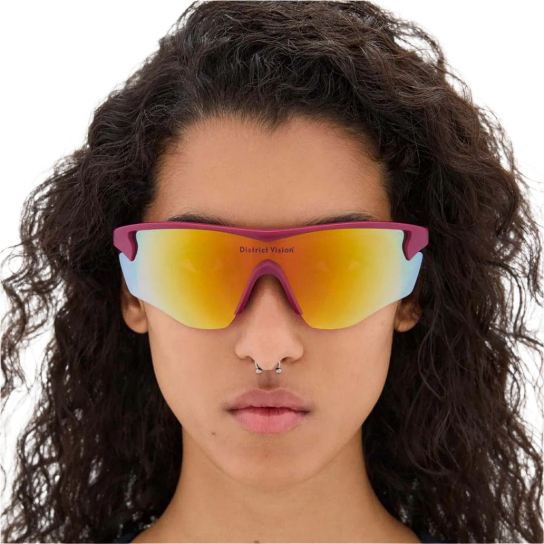 District Vision - Junya Racer - Raspberry/D+ Spectral Mirror