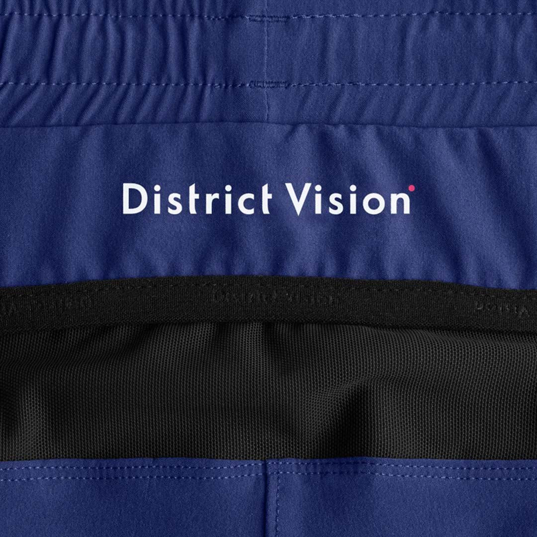 District Vision - 5in Training Shorts - Cobalt - Men's