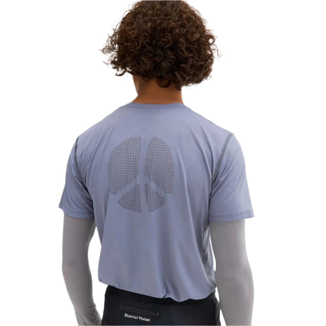 District Vision - Ultralight Aloe Short Sleeve Tee - Marine - Men's