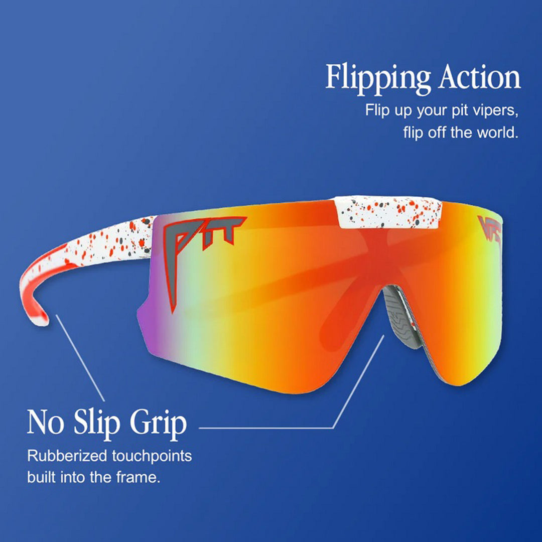 Pit Viper - The Rec Center Flip-Offs - HDPV Polarized Blue/Green
