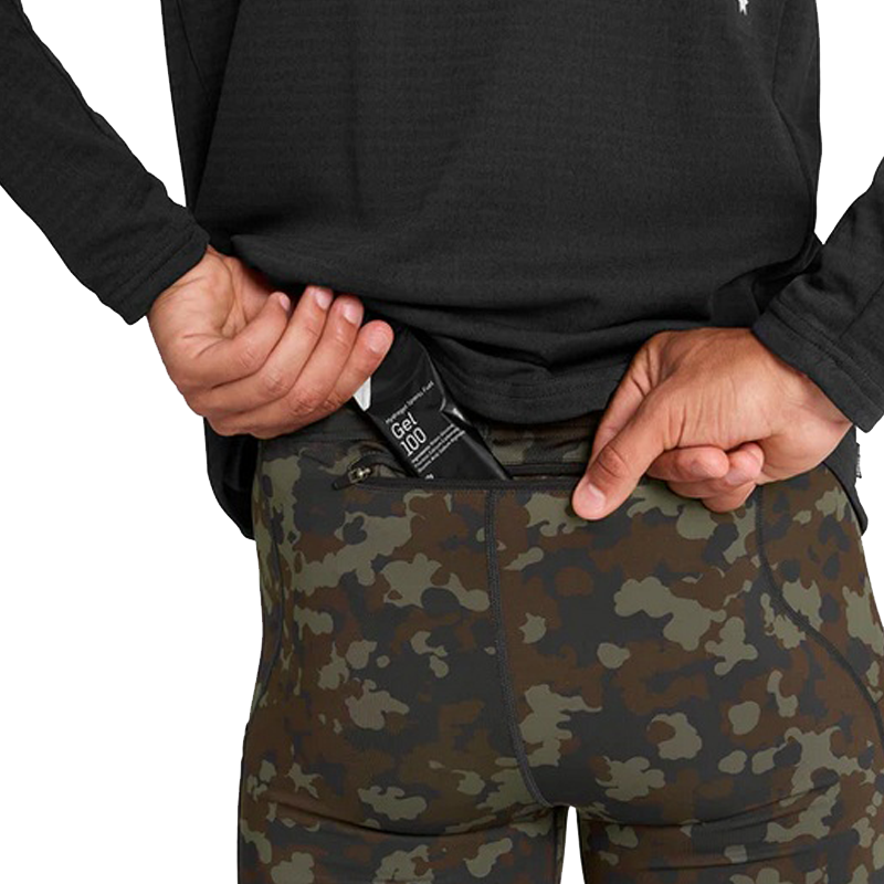 Saysky - Camo Combat+ Short Tights 9" - Brown - Men's