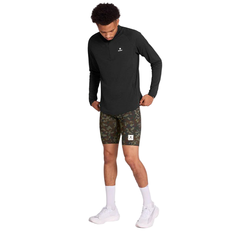 Saysky - Camo Combat+ Short Tights 9" - Brown - Men's