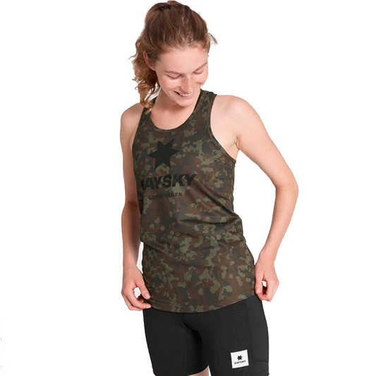 Saysky - Camo Combat Singlet - Brown - Women's