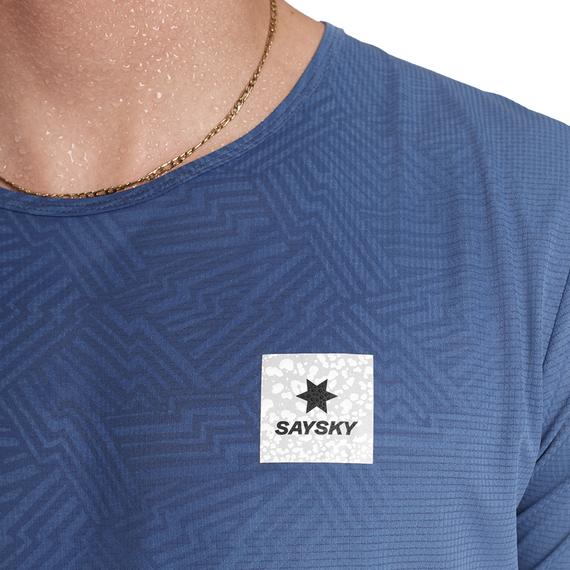 Saysky - Reactive Flow T-shirt - Blue - Men's