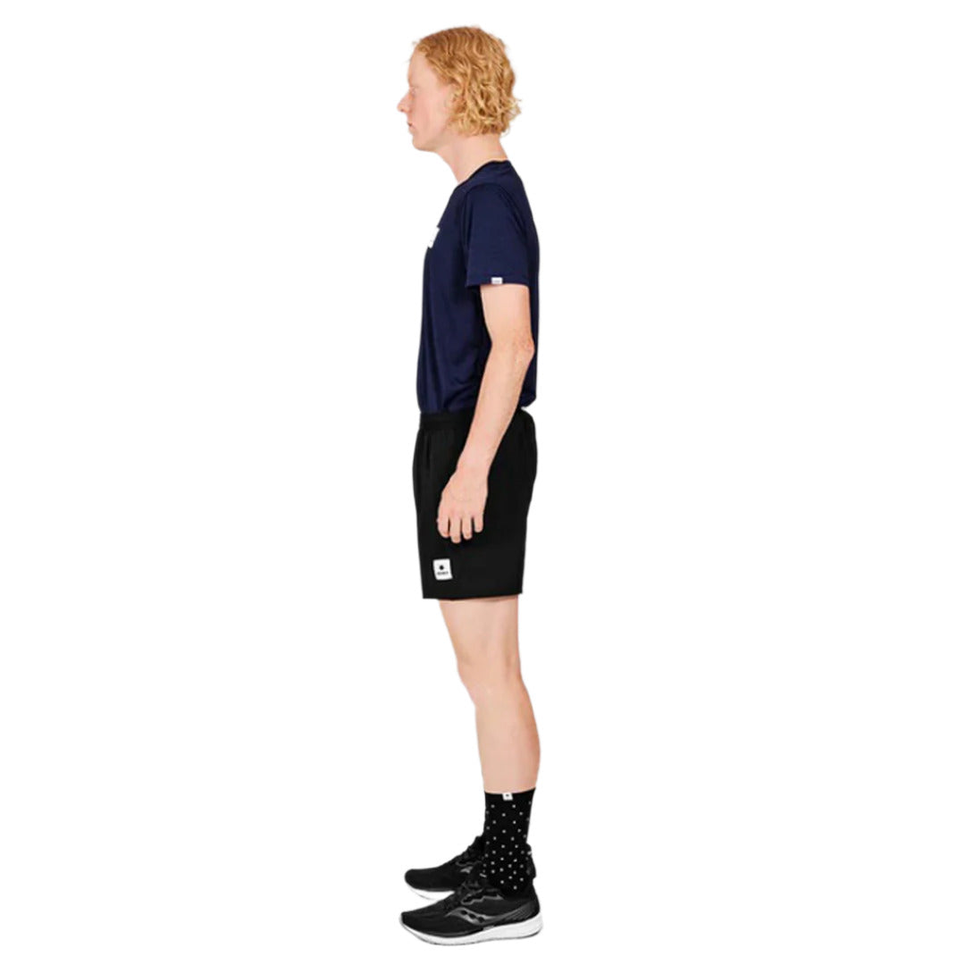Saysky - Pace Shorts 5'' Black - Men's