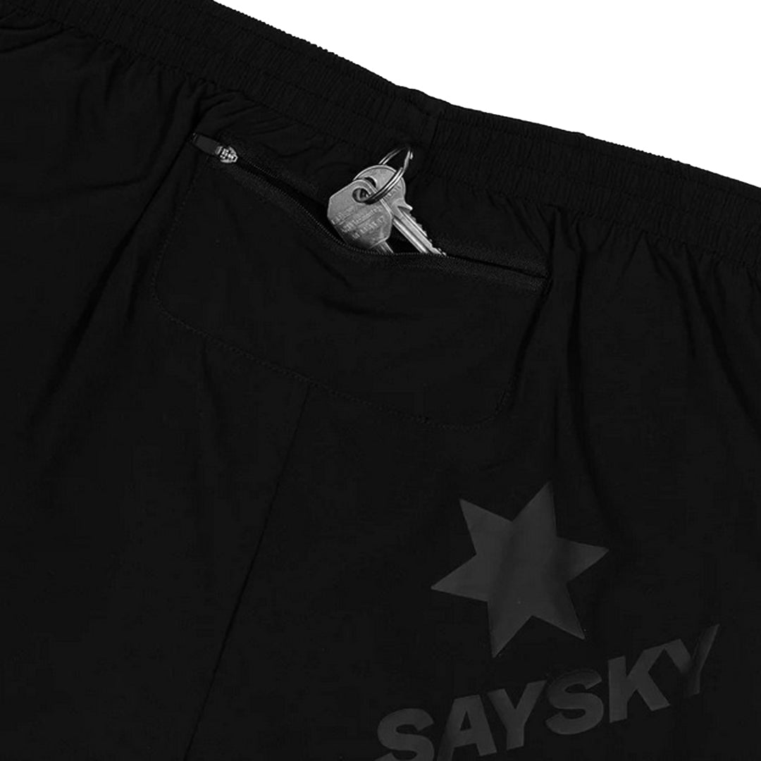 Saysky - Pace Shorts 5'' Black - Men's