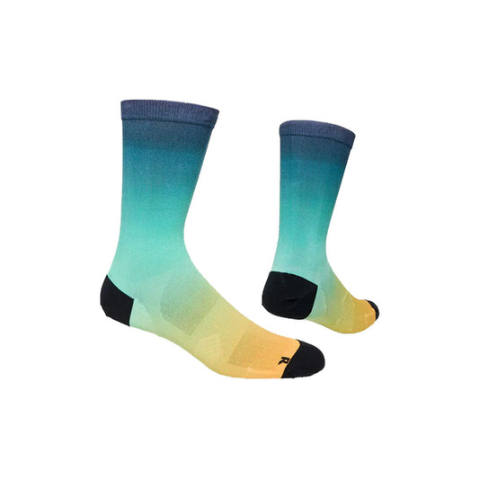 Saysky - Drip Dye Combat Socks - Blue - Unisex