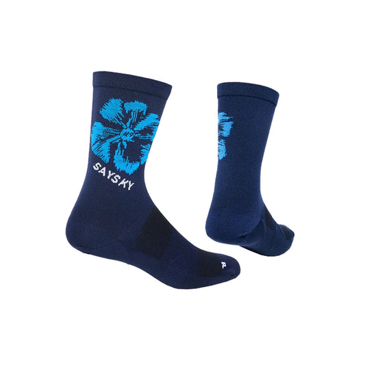 Saysky - Flower Combat Socks - Blue - Unisex