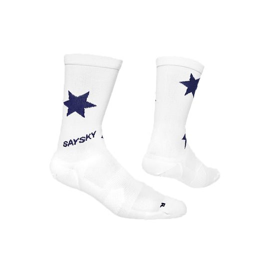 Saysky - Star Combat Socks - Blue/White - Unisex